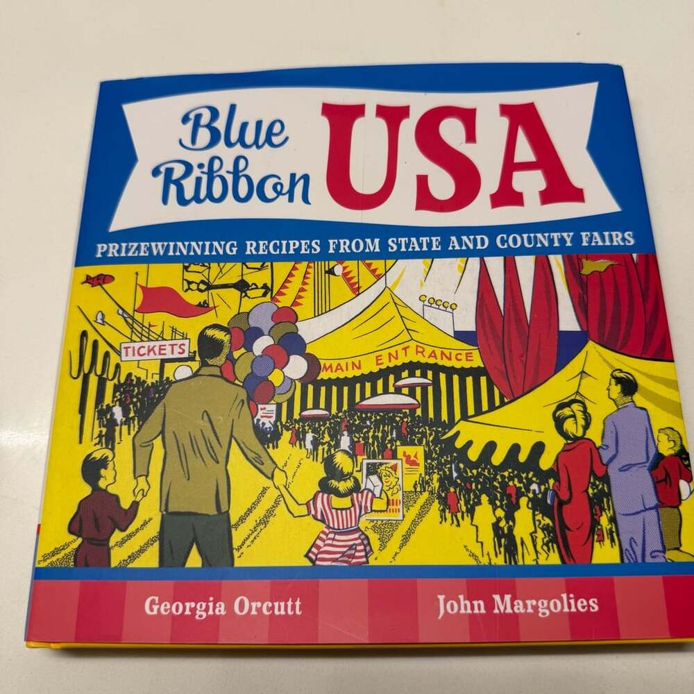 Chronicle Books Blue Ribbon Usa Recipe Book Used Good